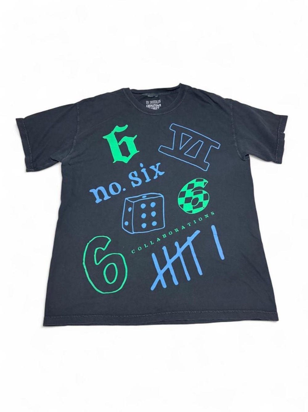 Ed Sheeran x Chinatown Market “No. 6” Graphic T-Shirt – Large